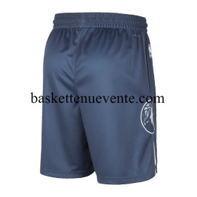 Basket Minnesota Timberwolves Shorts Nike 2023-2024 City Edition Bleu Swingman - Homme